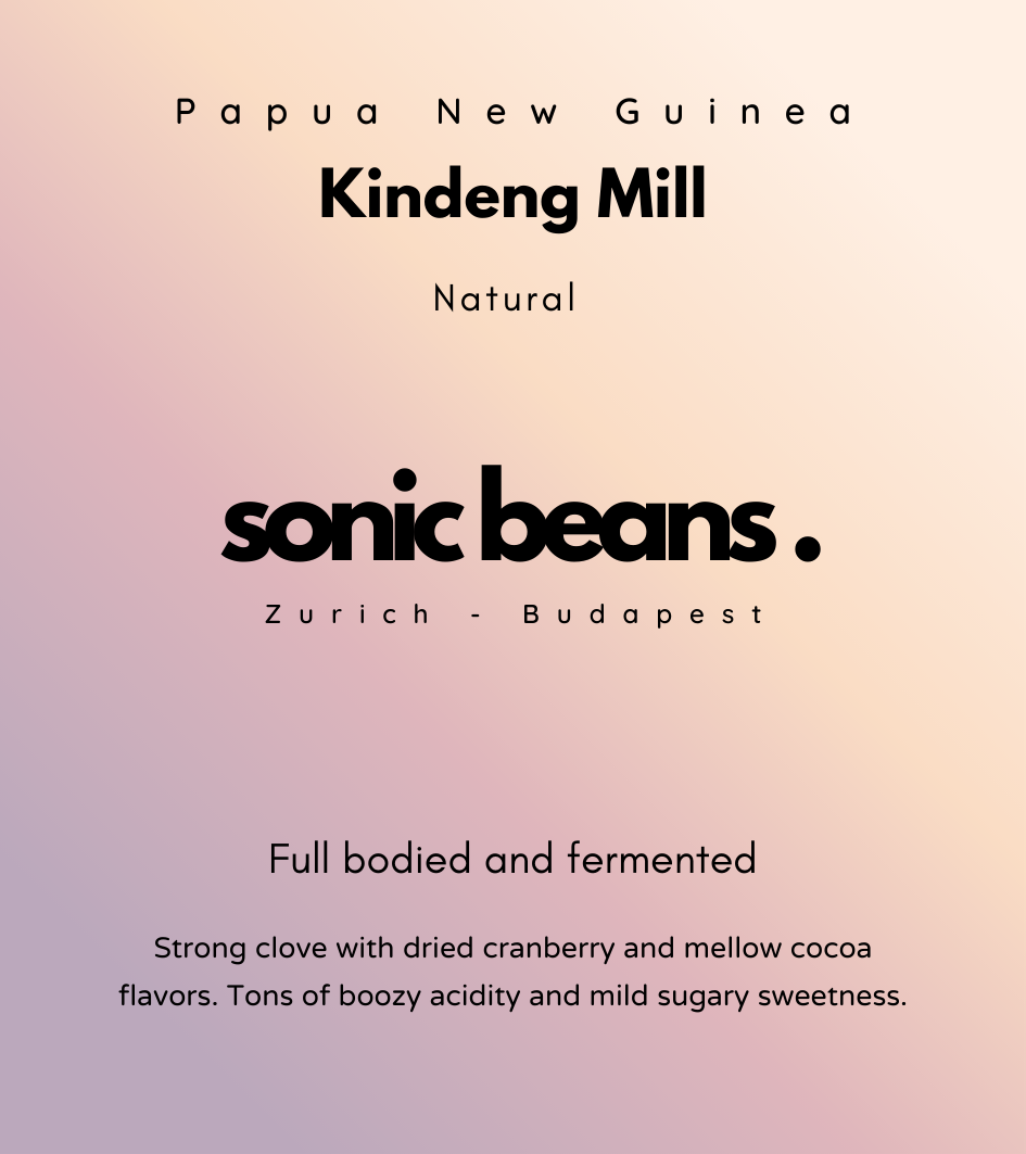 Specialty kávé világos pörkölés kézműves - Sonic Beans
