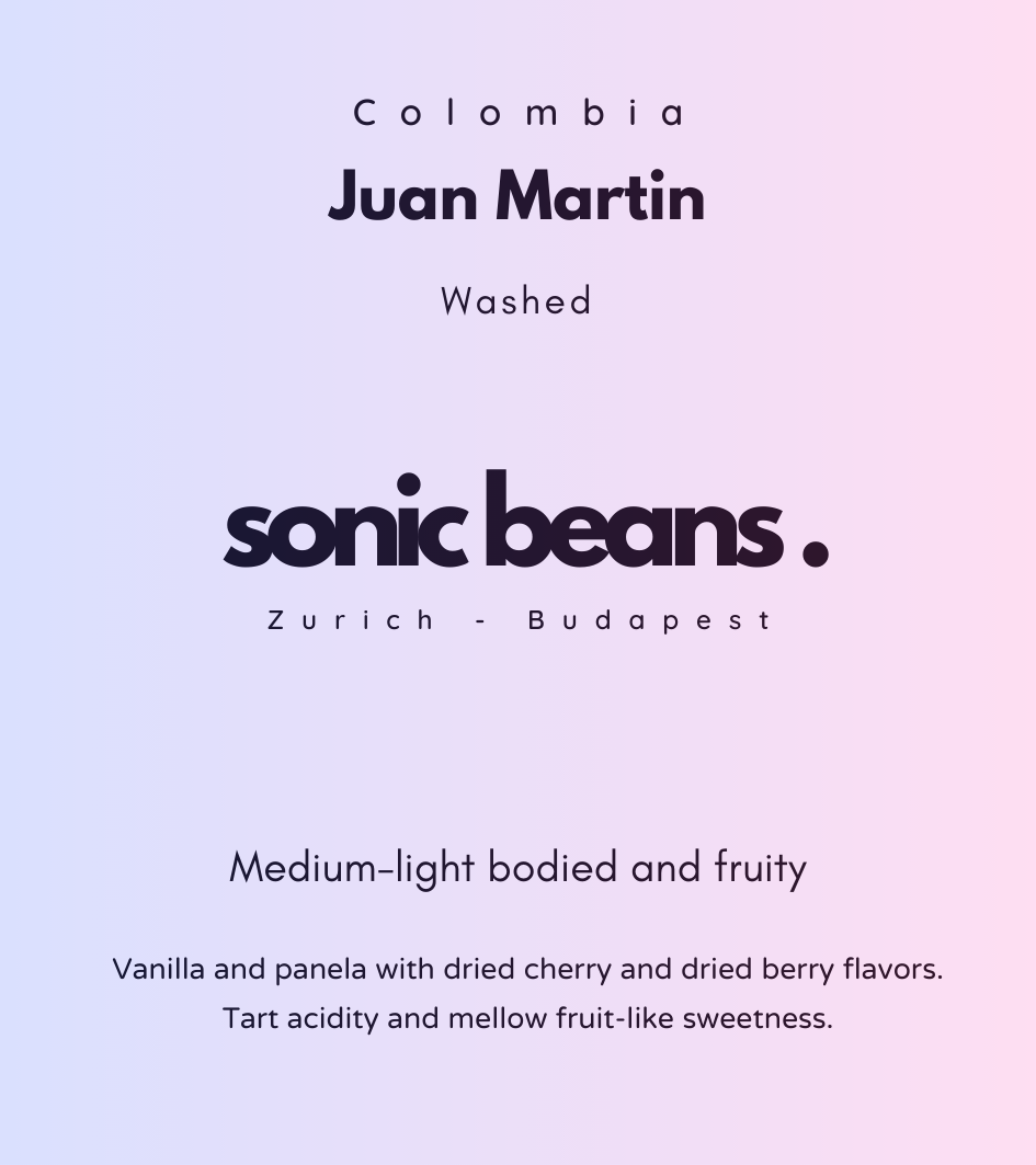 Premium specialty kávé világos pörkölés kézműves - Sonic Beans
