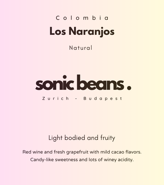 Specialty kávé világos pörkölés igazi ritkaság Sonic Beans