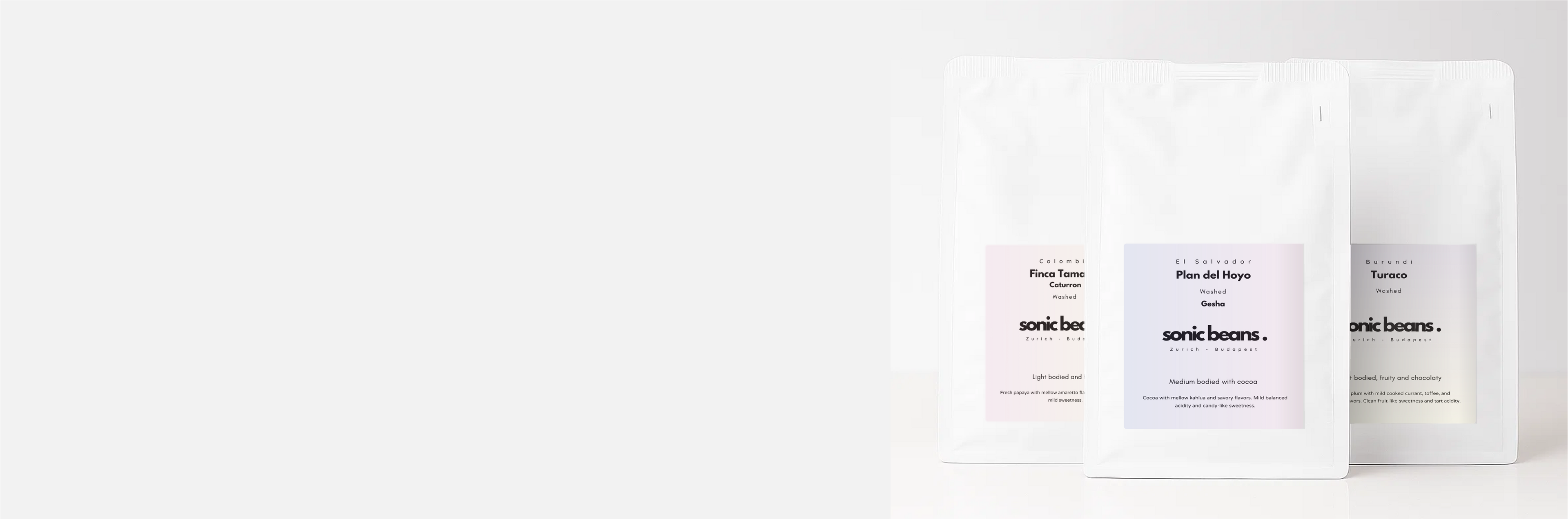 Prémium specialty espresso és filter kávé különlegességek a Sonic beans-től
