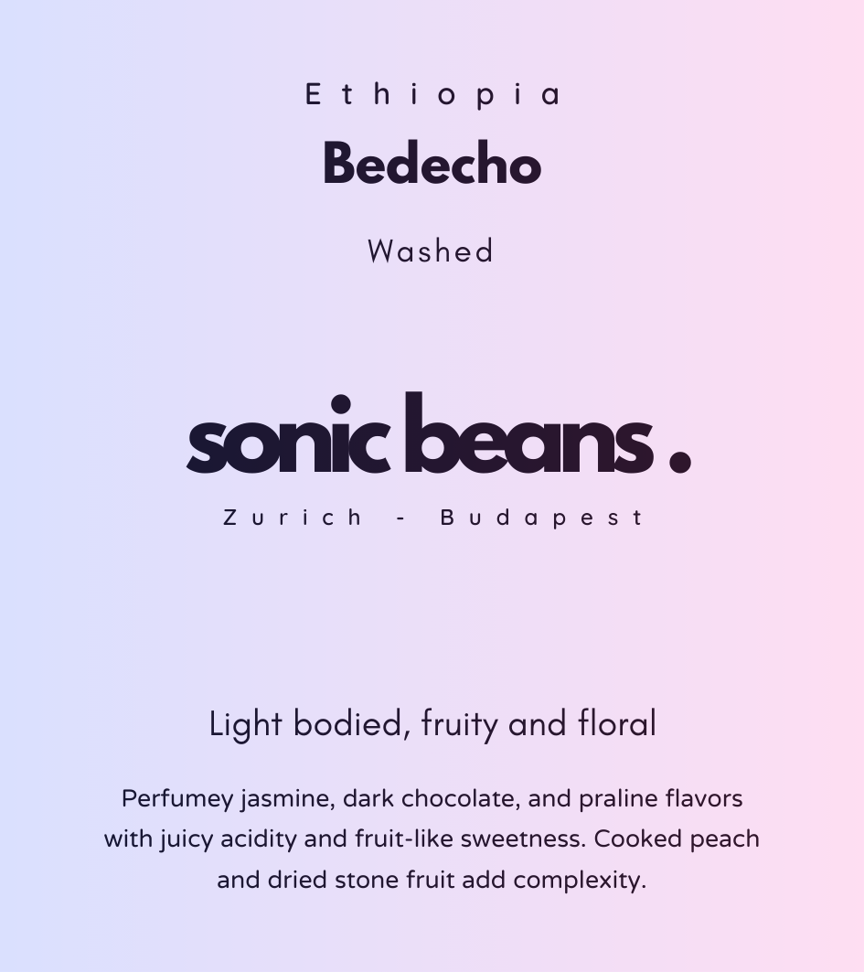 Specialty kávé kézműves világos pörkölés - Sonic Beans