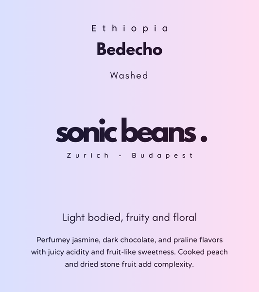 Specialty kávé kézműves világos pörkölés - Sonic Beans