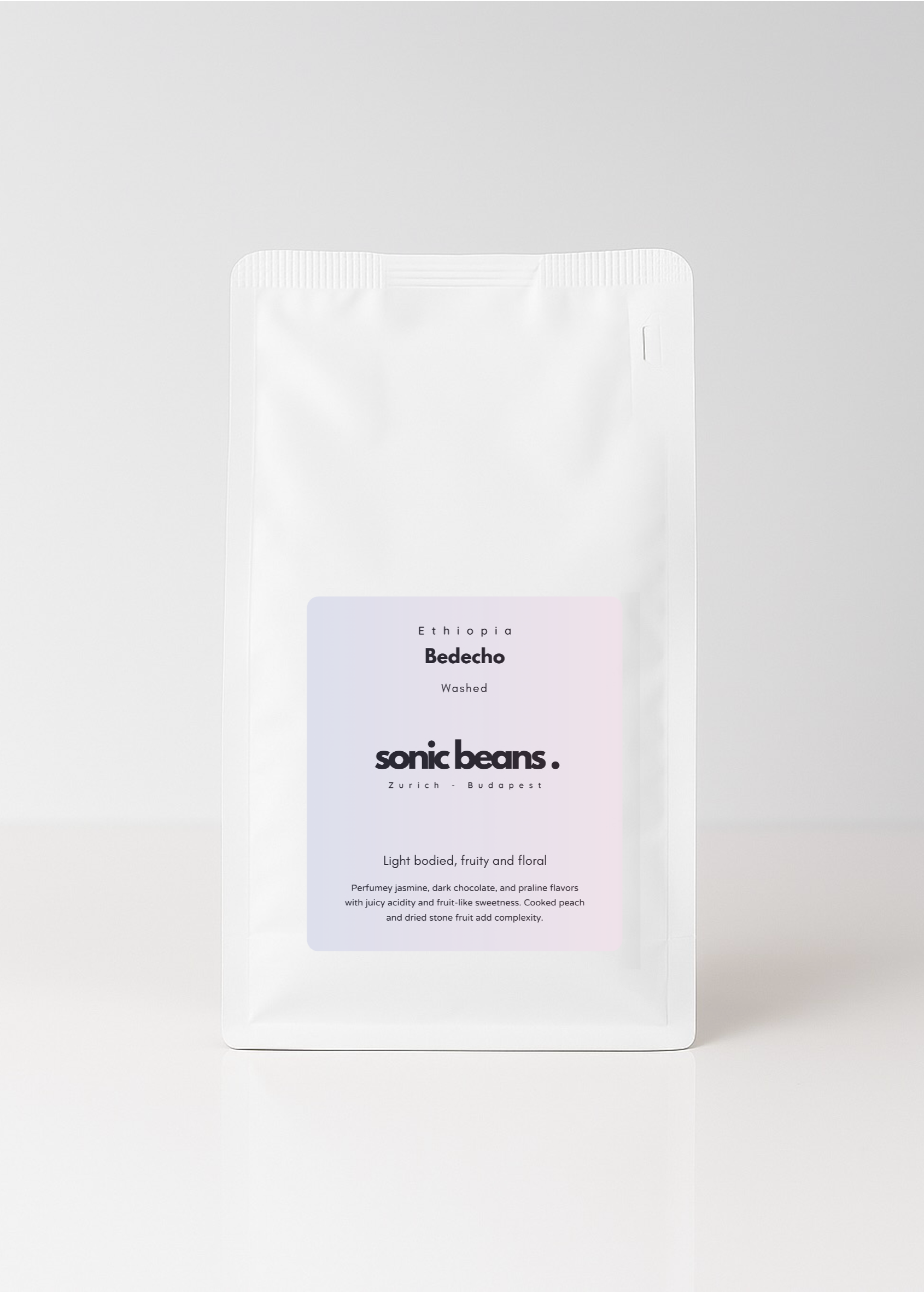 Specialty kézműves világos pörkölésű kávé, igazi ritkaság Etiópiából - Sonic Beans