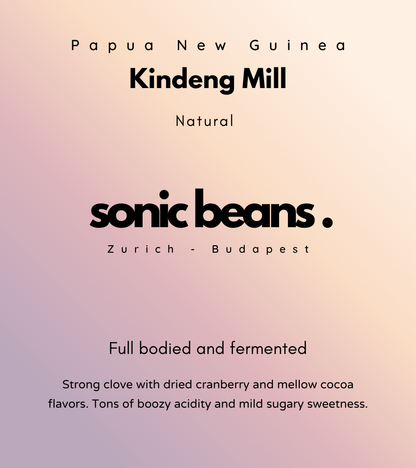 Specialty kávé világos pörkölés kézműves - Sonic Beans