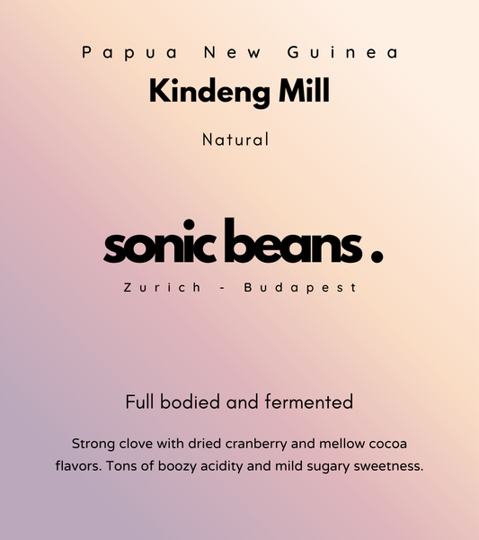 Specialty kávé világos pörkölés kézműves - Sonic Beans