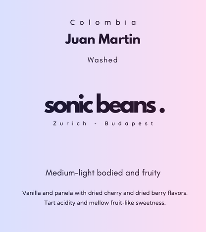 Premium specialty kávé világos pörkölés kézműves - Sonic Beans