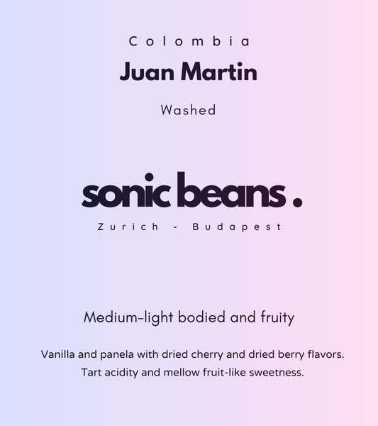 Premium specialty kávé világos pörkölés kézműves - Sonic Beans
