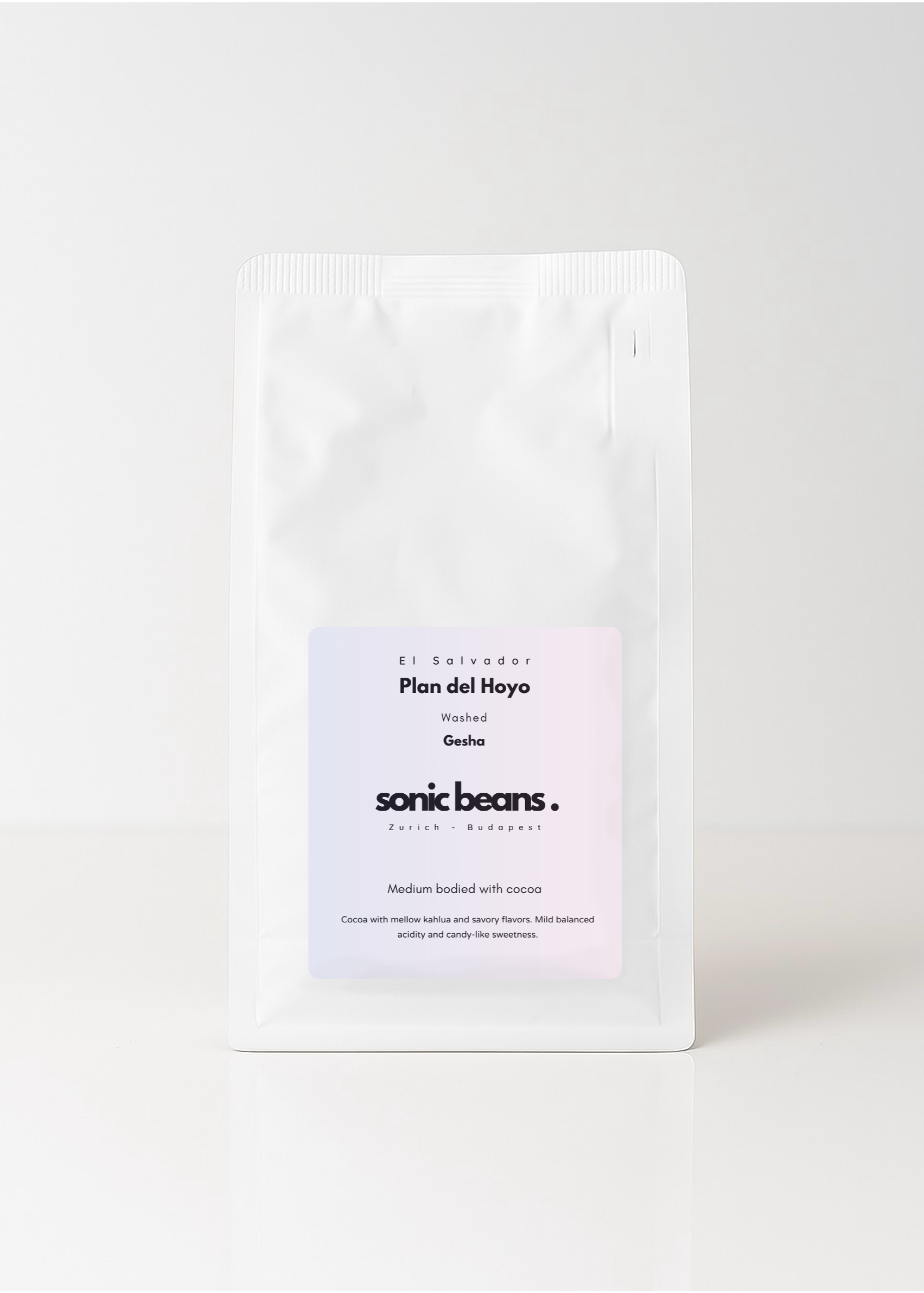 Prémium specialty kézműves világos pörkölésű kávékülönlegesség - Sonic Beans