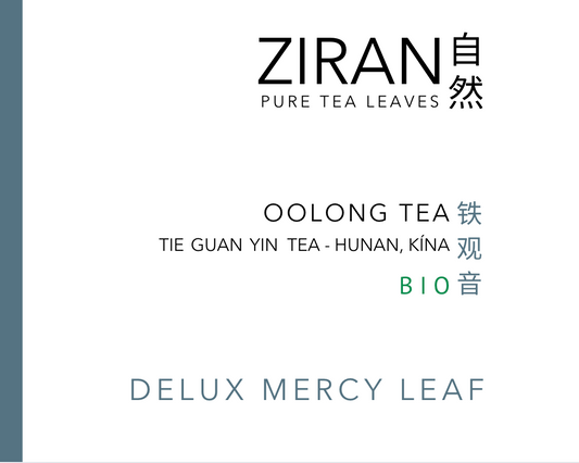 ZIRAN kiváló minőségű bio oolong tea - kínai teakülönlegesség - valódi klasszikus oolong 