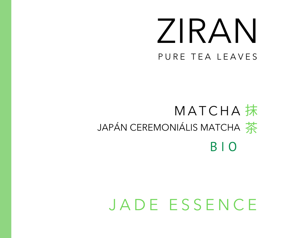 ZIRAN legjobb minőségű matcha a japán ceremoniális matcha - BIO matcha különlegesség 
